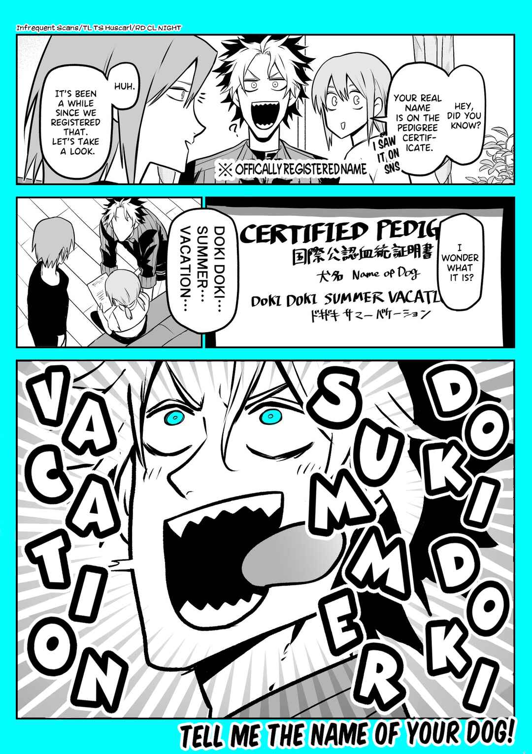 Page 1 Chapter 32.5 Inu ga Hito ni Naru Hanashi