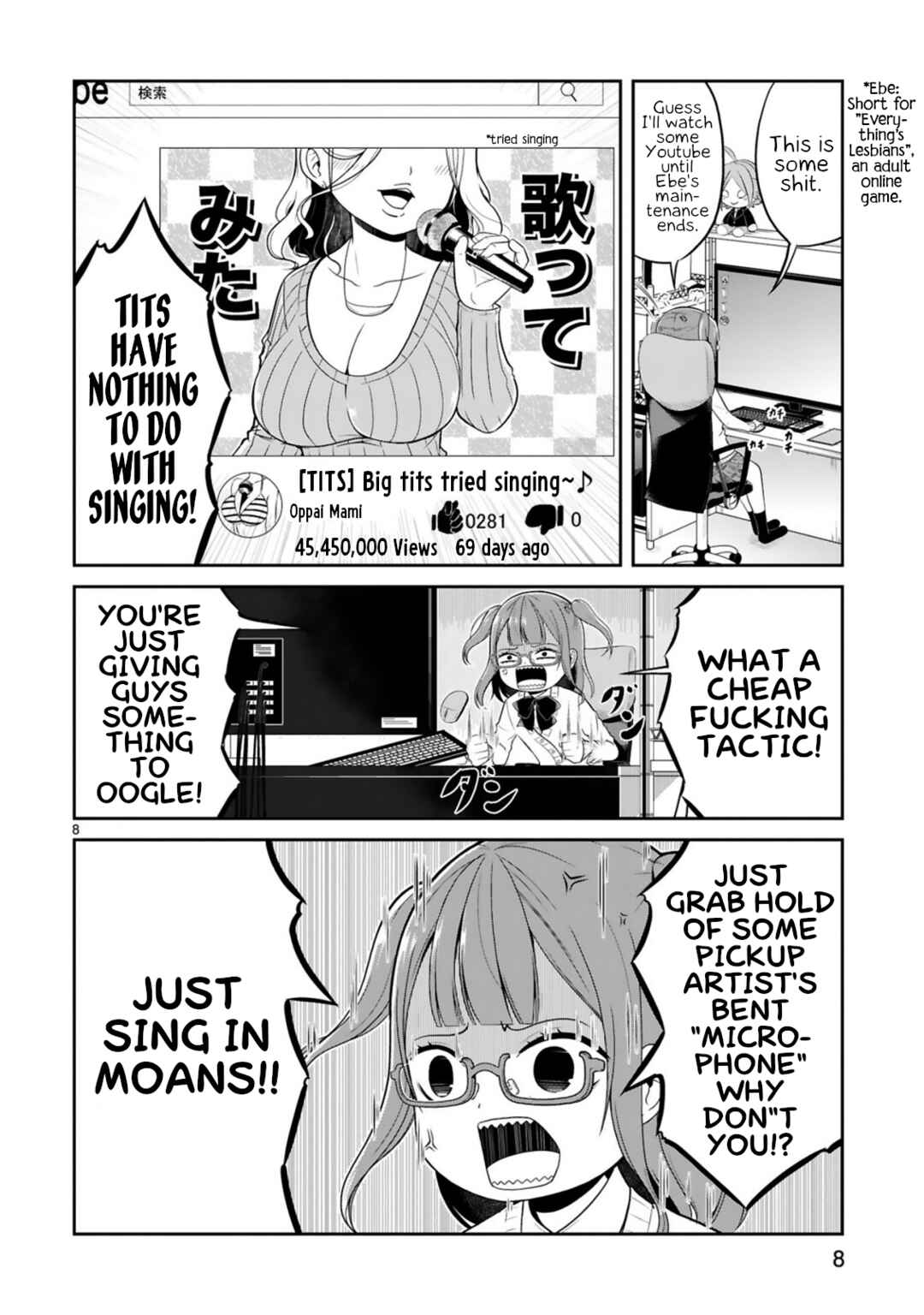 Page 8 Chapter 5 Kuchi ni Dashitemo Yoroshii Desuka?