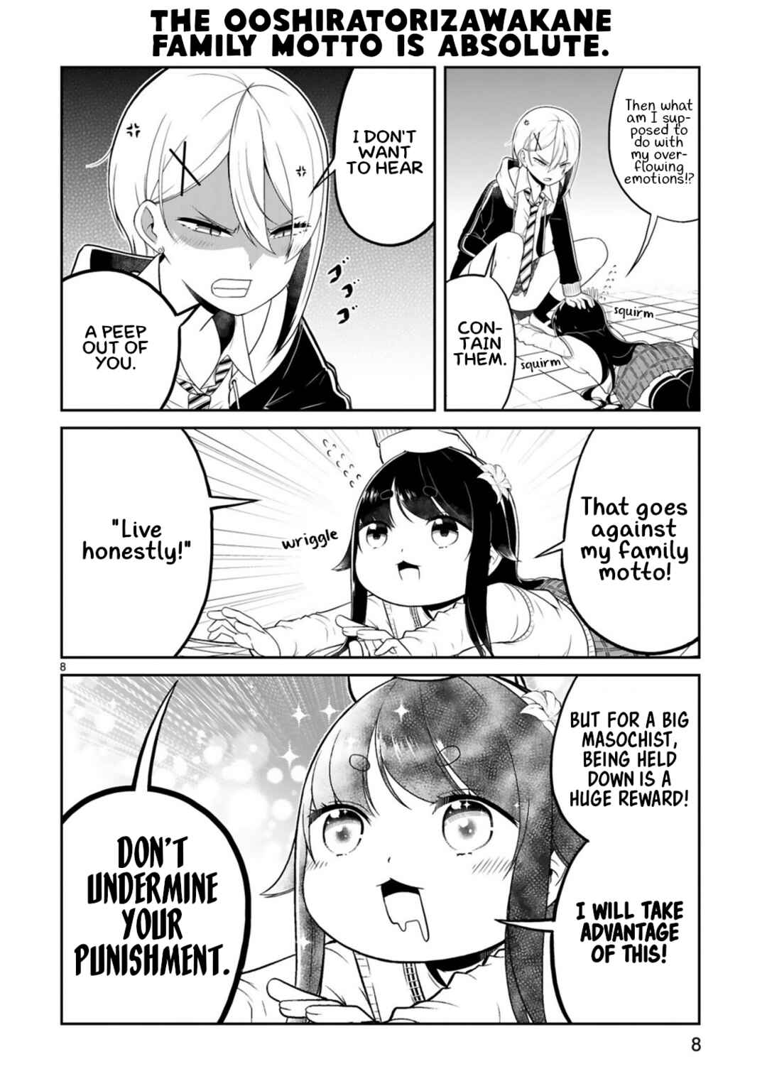 Page 8 Chapter 4 Kuchi ni Dashitemo Yoroshii Desuka?
