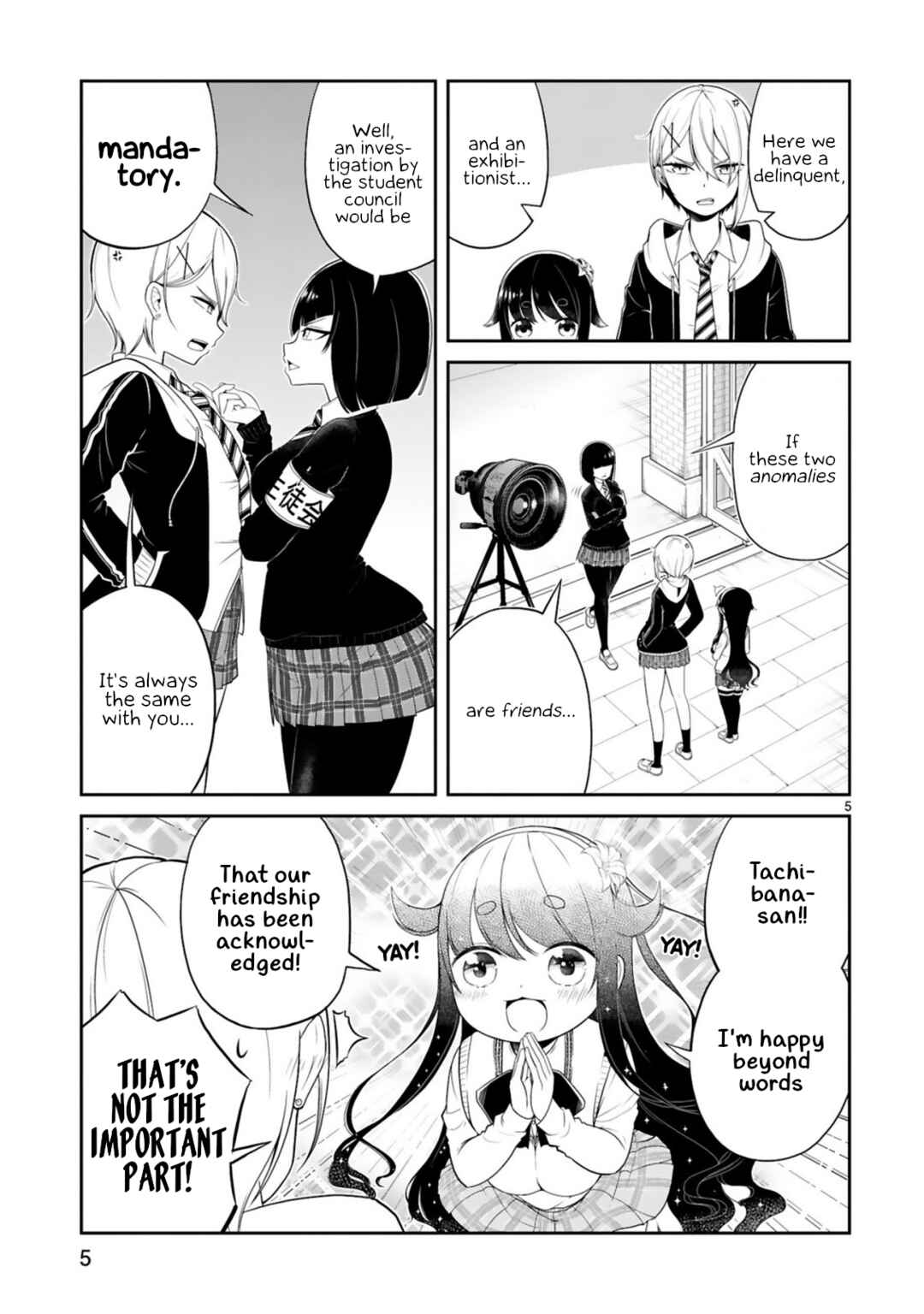 Page 5 Chapter 3 Kuchi ni Dashitemo Yoroshii Desuka?