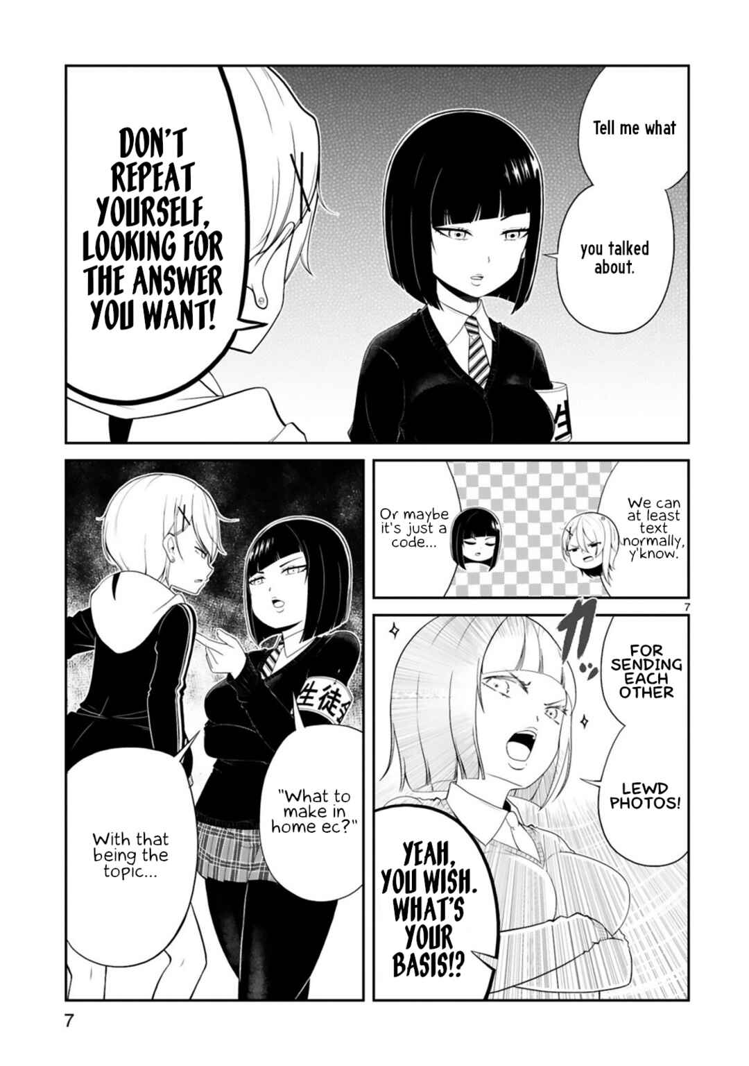 Page 7 Chapter 3 Kuchi ni Dashitemo Yoroshii Desuka?