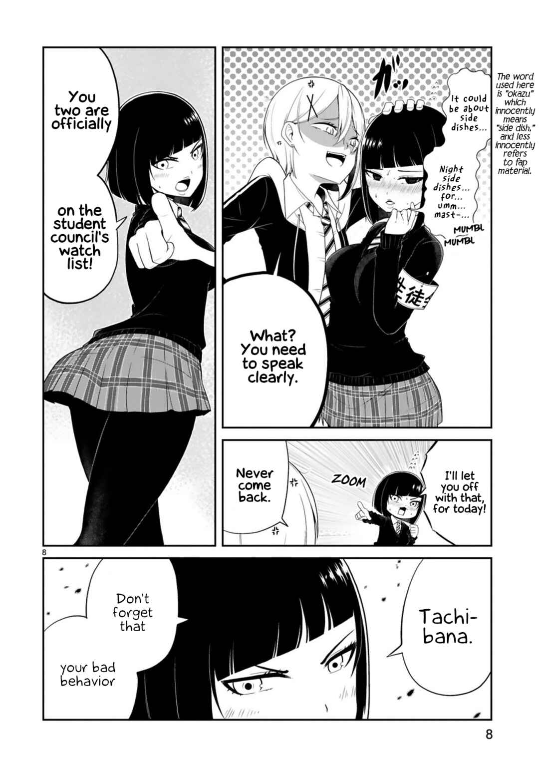 Page 8 Chapter 3 Kuchi ni Dashitemo Yoroshii Desuka?