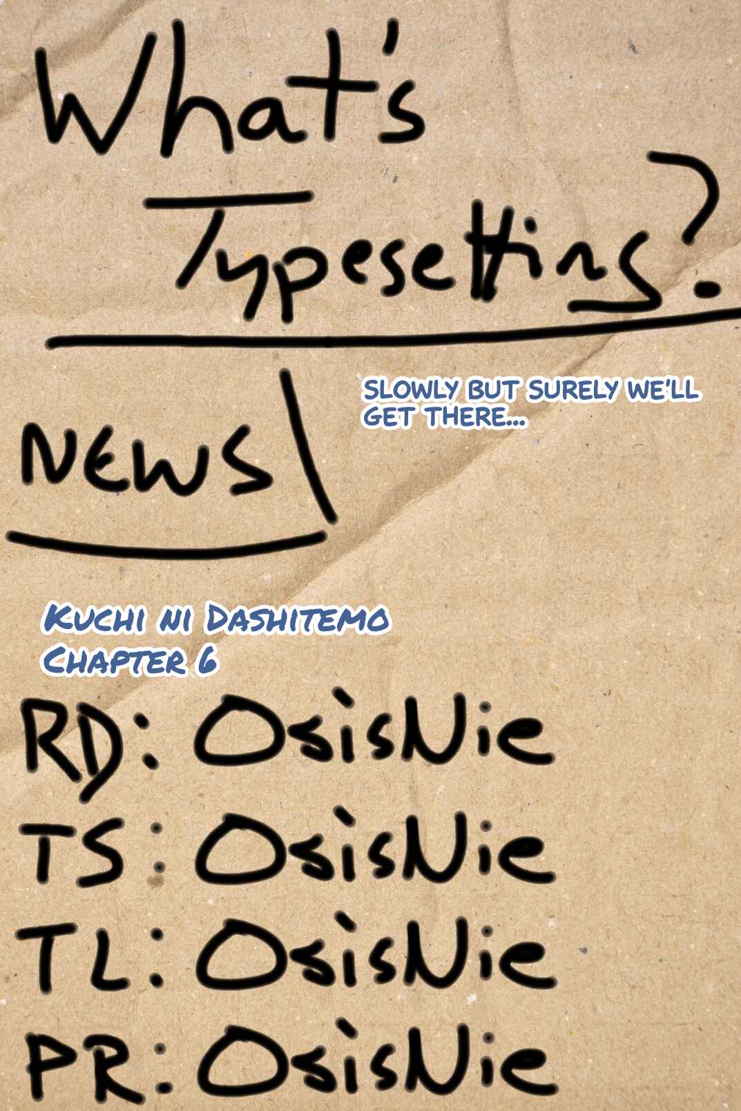 Page 11 Chapter 6 Kuchi ni Dashitemo Yoroshii Desuka?
