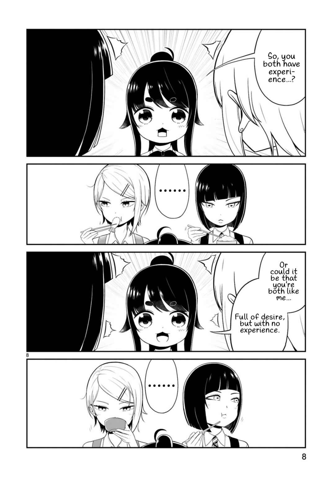 Page 8 Chapter 6 Kuchi ni Dashitemo Yoroshii Desuka?