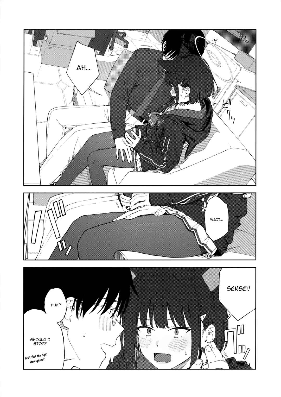 Page 10 Chapter Unknown_90e4 Blue Archive - Sensei, Doushite Watashi nano...? (Doujinshi)