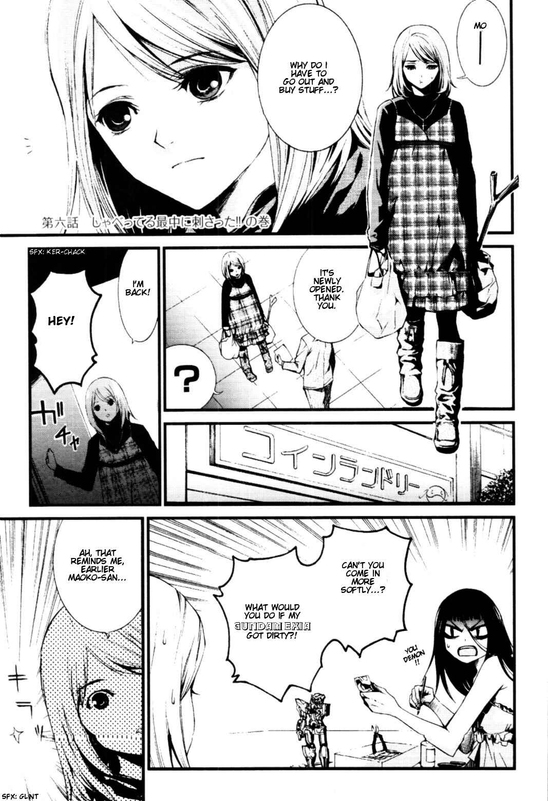 Page 1 Chapter 6 Coin Laundry no Onna