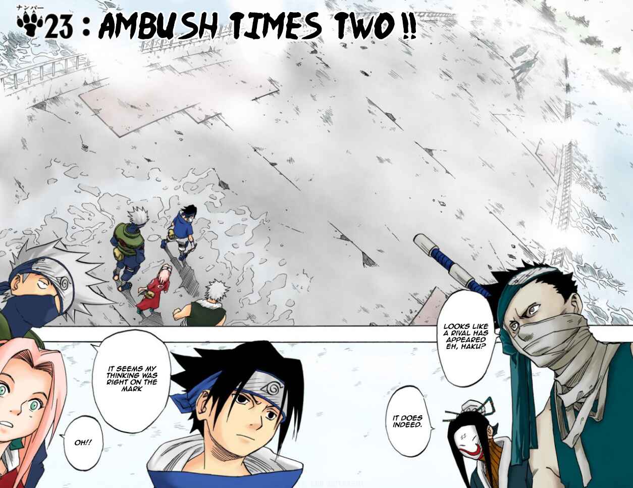 Page 2 Chapter 23 Naruto (Official Colored)