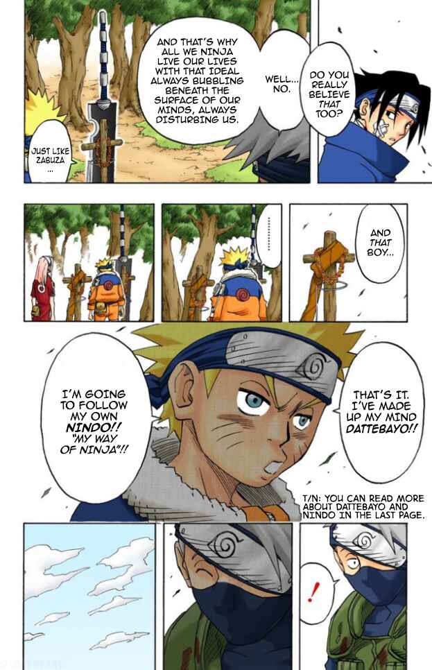 Page 19 Chapter 33 Naruto (Official Colored)