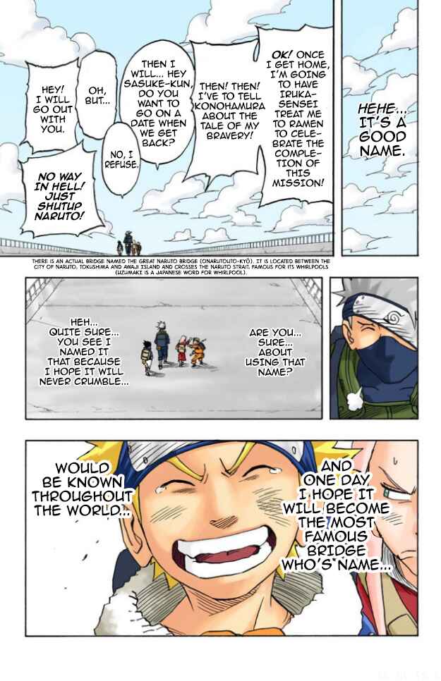Page 22 Chapter 33 Naruto (Official Colored)