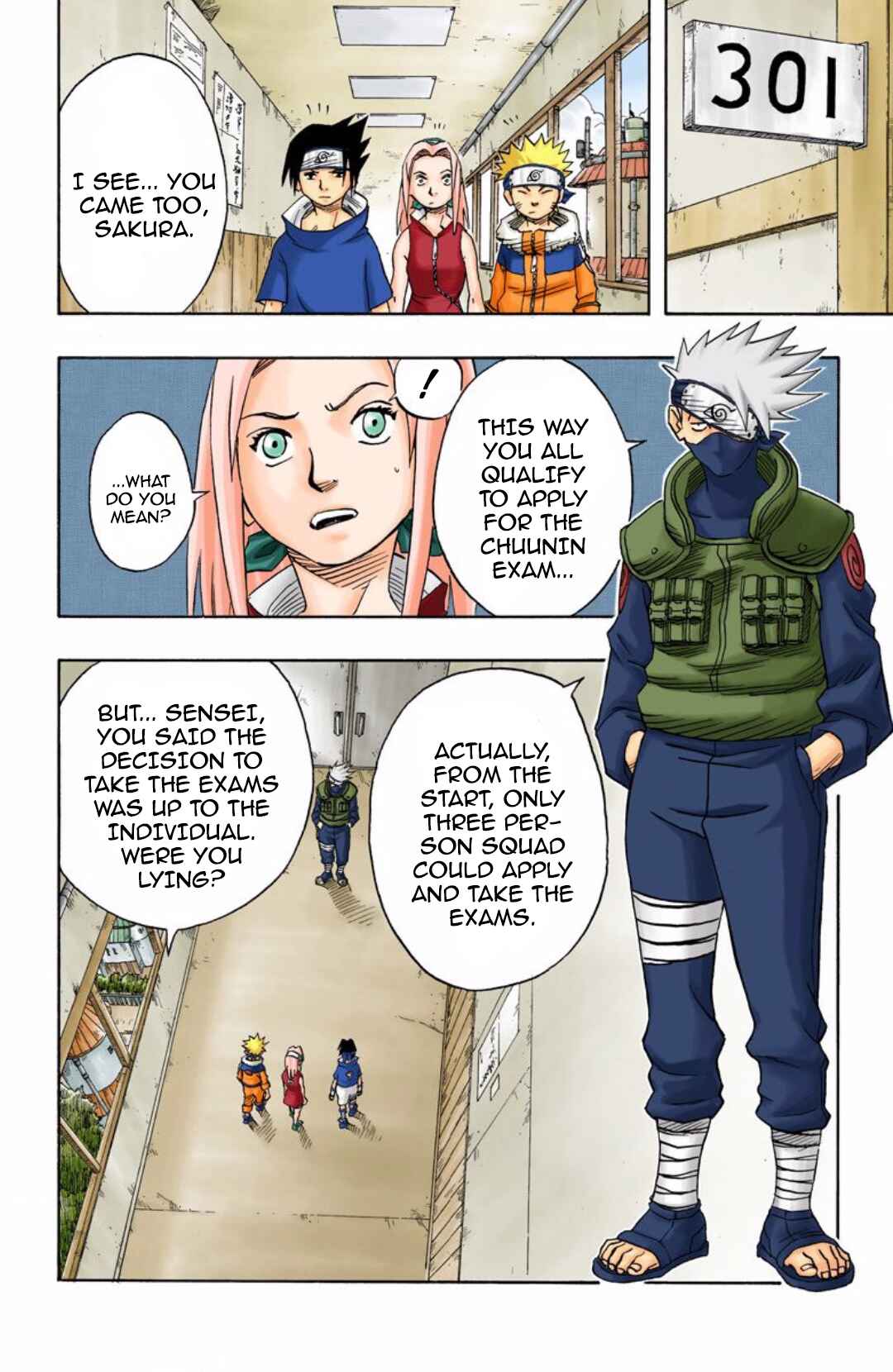 Page 21 Chapter 38 Naruto (Official Colored)