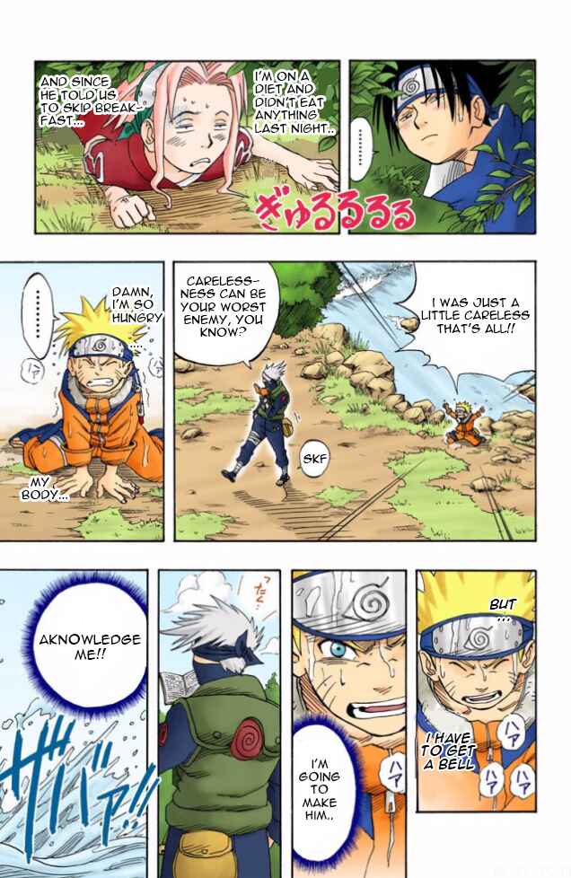 Page 14 Chapter 5 Naruto (Official Colored)