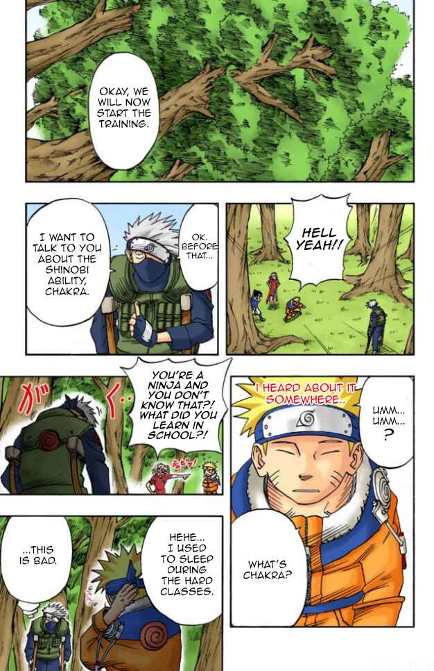 Page 16 Chapter 17 Naruto (Official Colored)