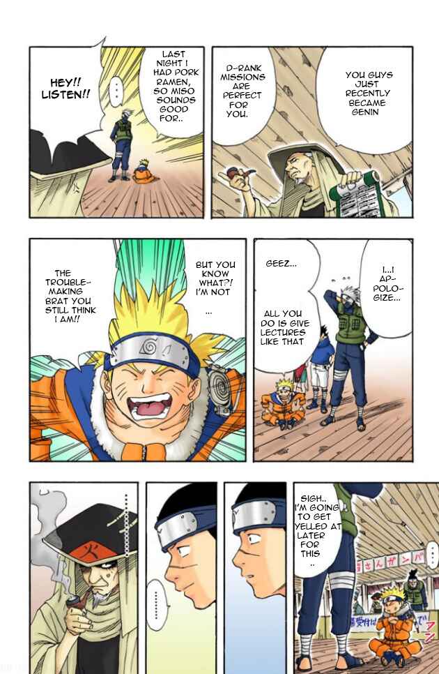Page 10 Chapter 9 Naruto (Official Colored)