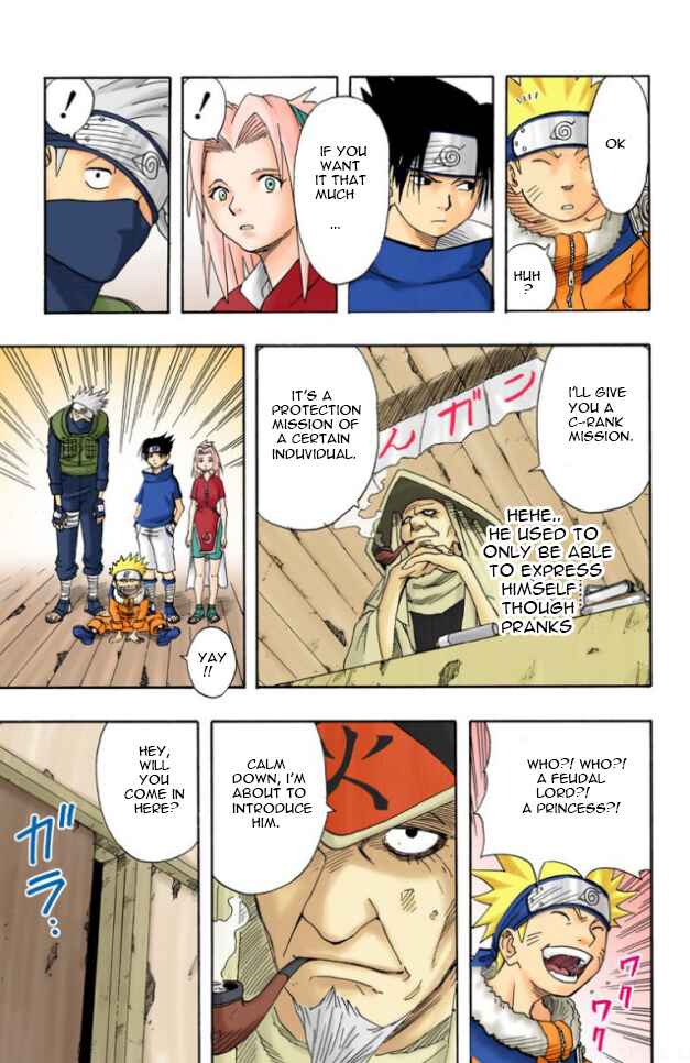 Page 11 Chapter 9 Naruto (Official Colored)