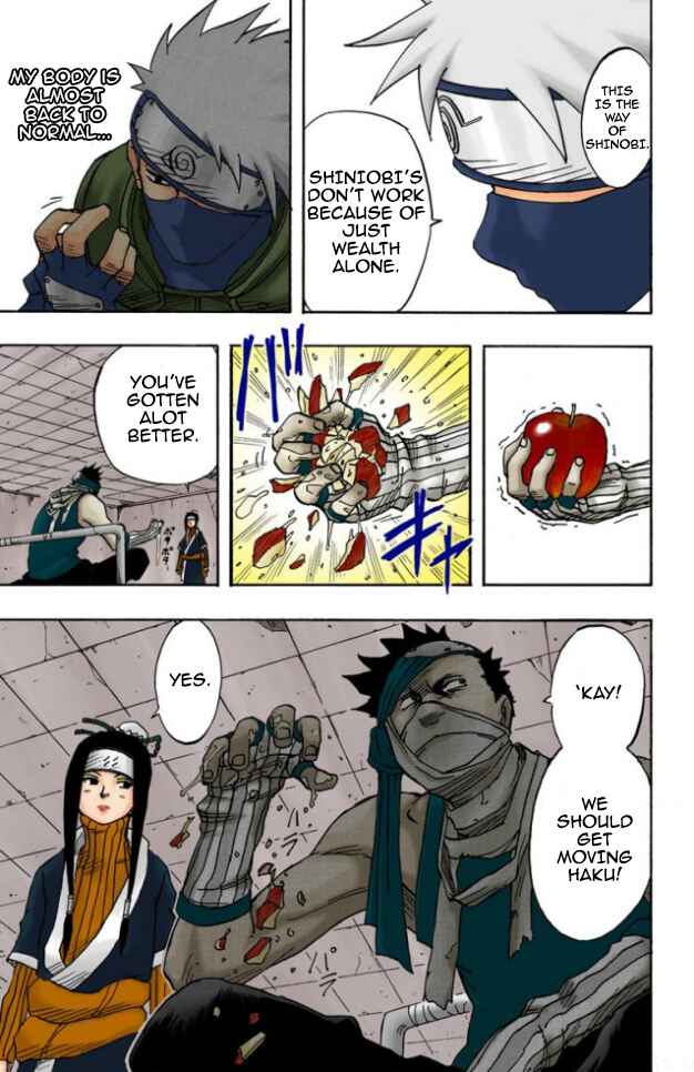 Page 20 Chapter 21 Naruto (Official Colored)