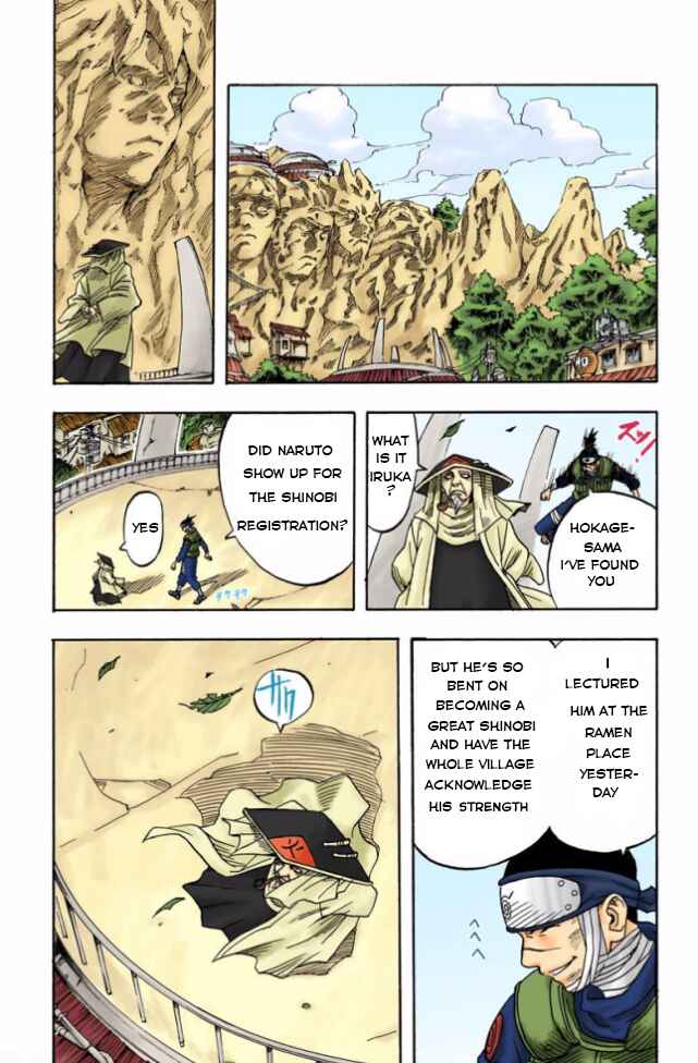 Page 13 Chapter 2 Naruto (Official Colored)