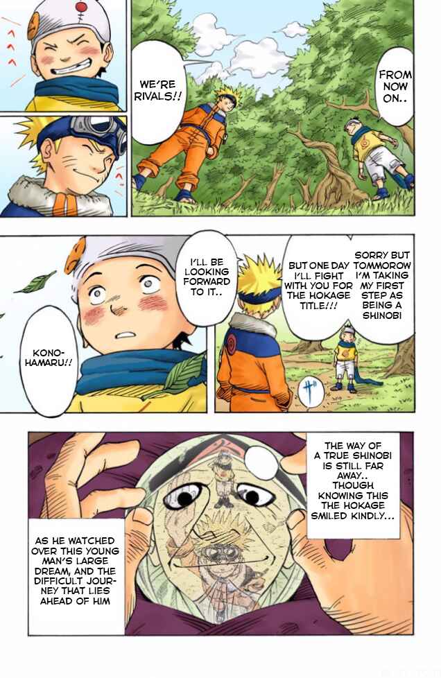 Page 23 Chapter 2 Naruto (Official Colored)