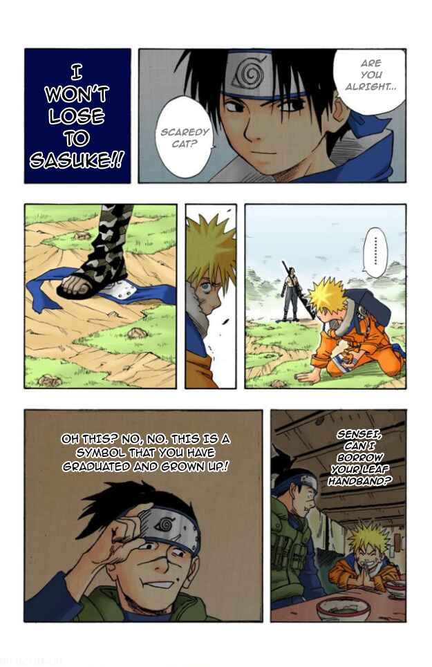 Page 13 Chapter 13 Naruto (Official Colored)