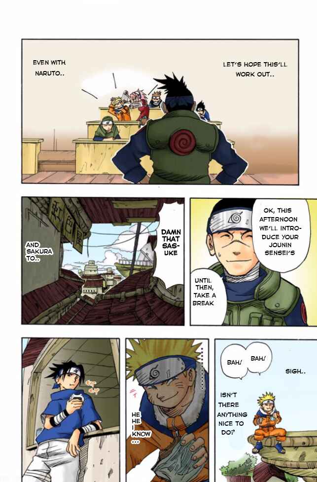 Page 13 Chapter 3 Naruto (Official Colored)