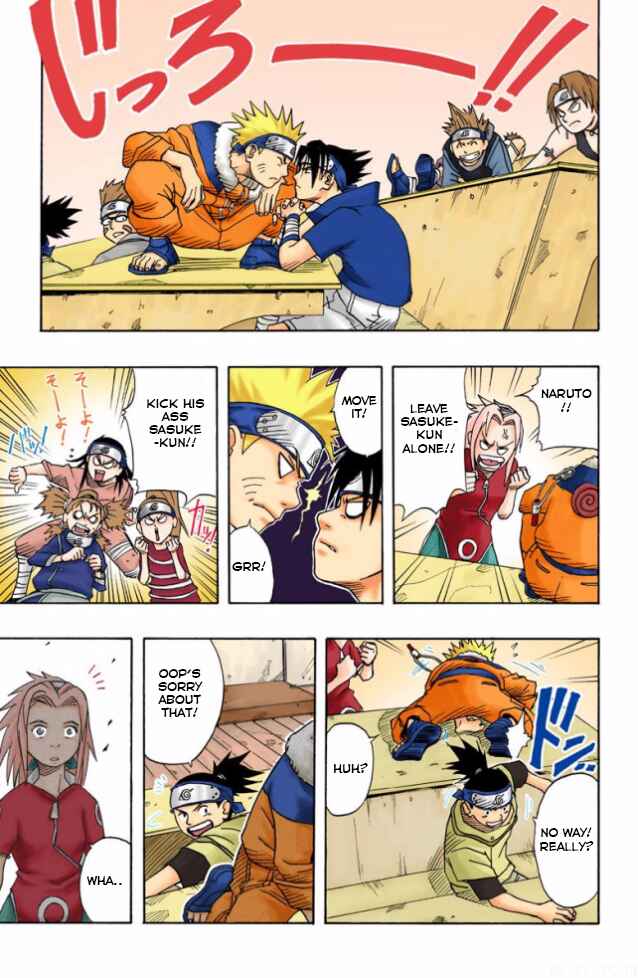 Page 8 Chapter 3 Naruto (Official Colored)
