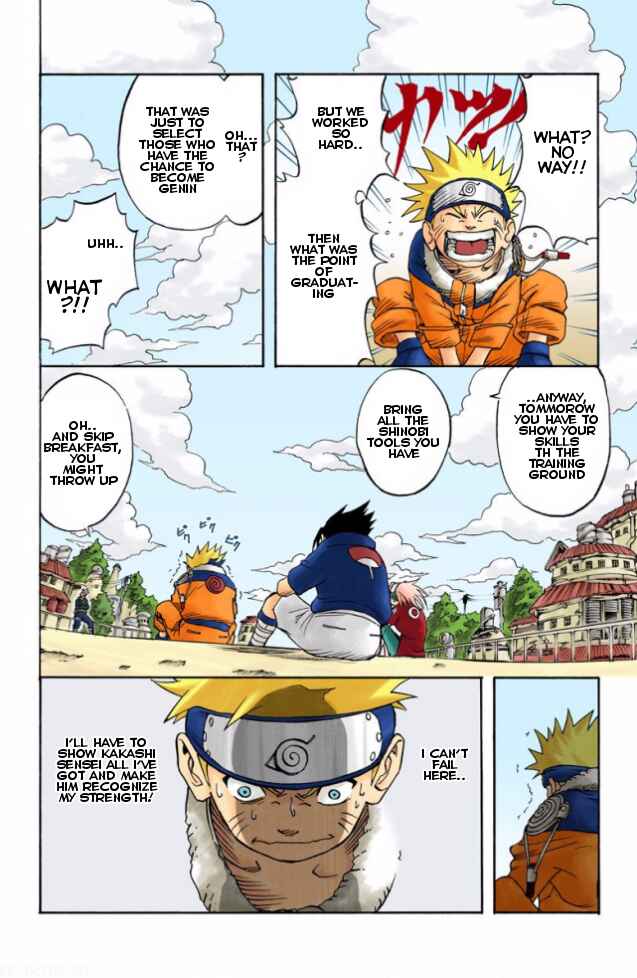Page 14 Chapter 4 Naruto (Official Colored)