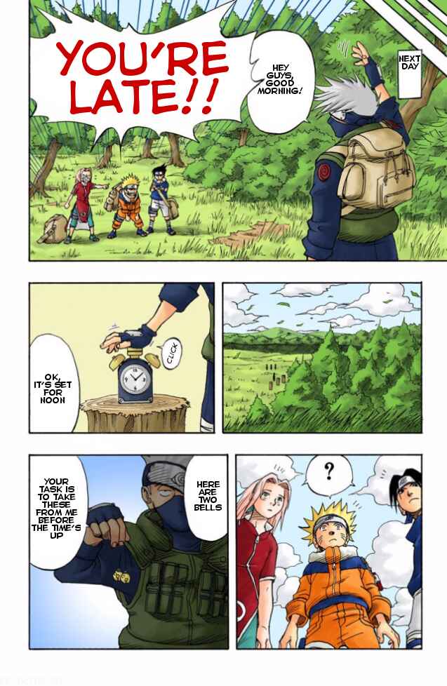 Page 16 Chapter 4 Naruto (Official Colored)