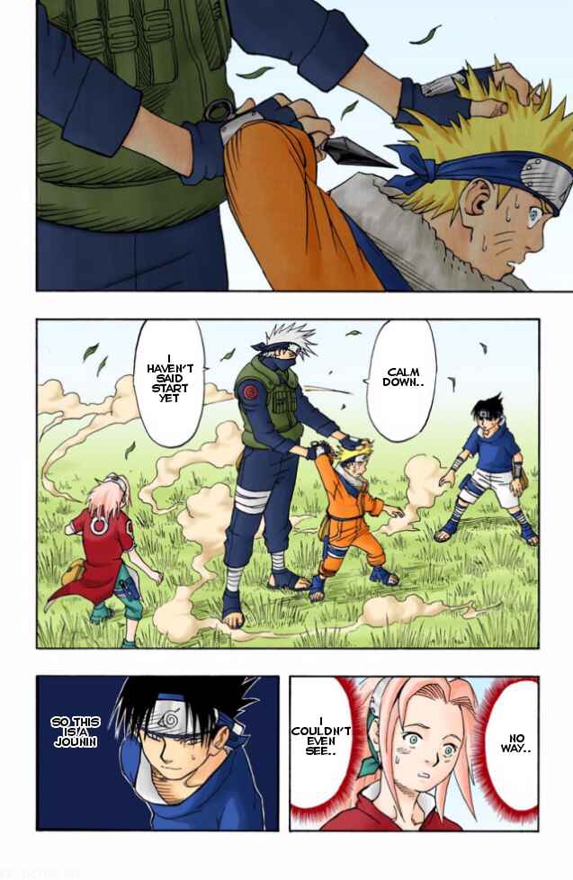 Page 20 Chapter 4 Naruto (Official Colored)