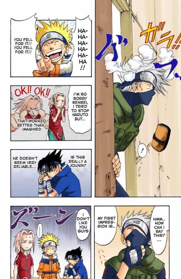 Page 6 Chapter 4 Naruto (Official Colored)