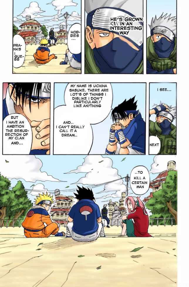 Page 9 Chapter 4 Naruto (Official Colored)