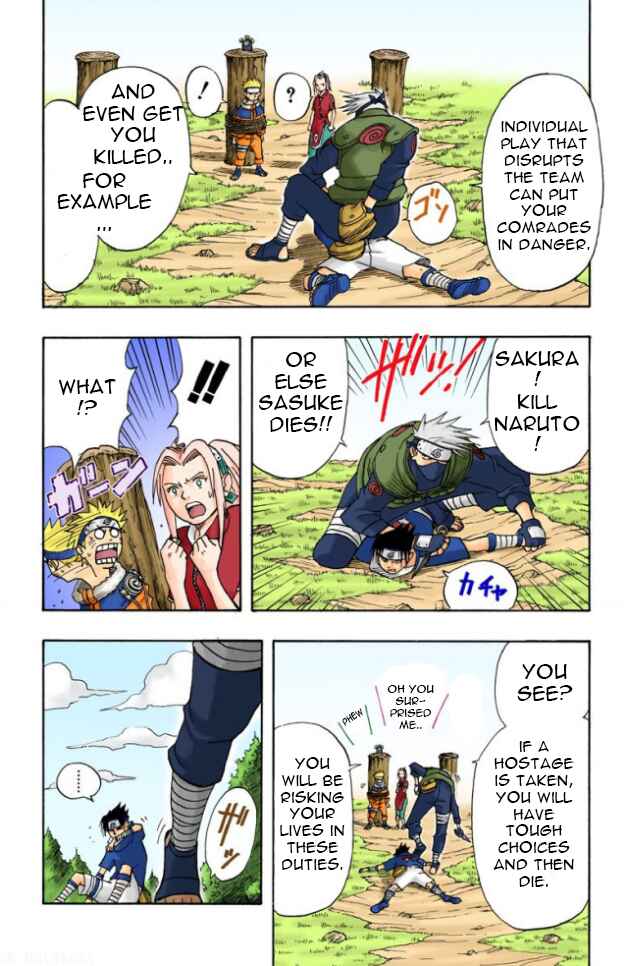 Page 11 Chapter 8 Naruto (Official Colored)