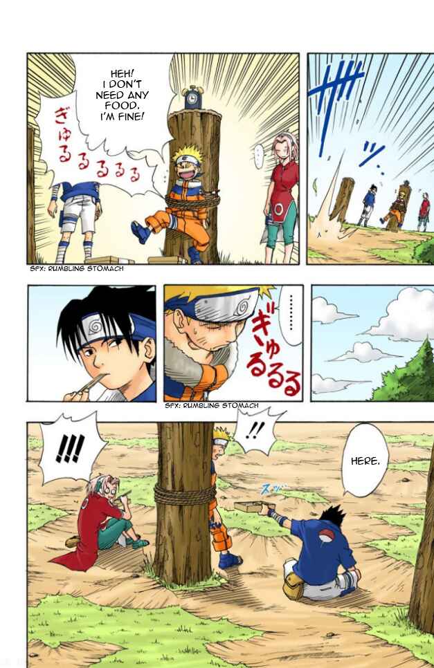 Page 13 Chapter 8 Naruto (Official Colored)