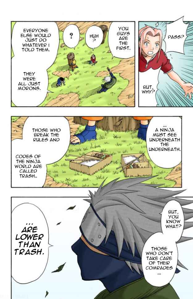 Page 18 Chapter 8 Naruto (Official Colored)