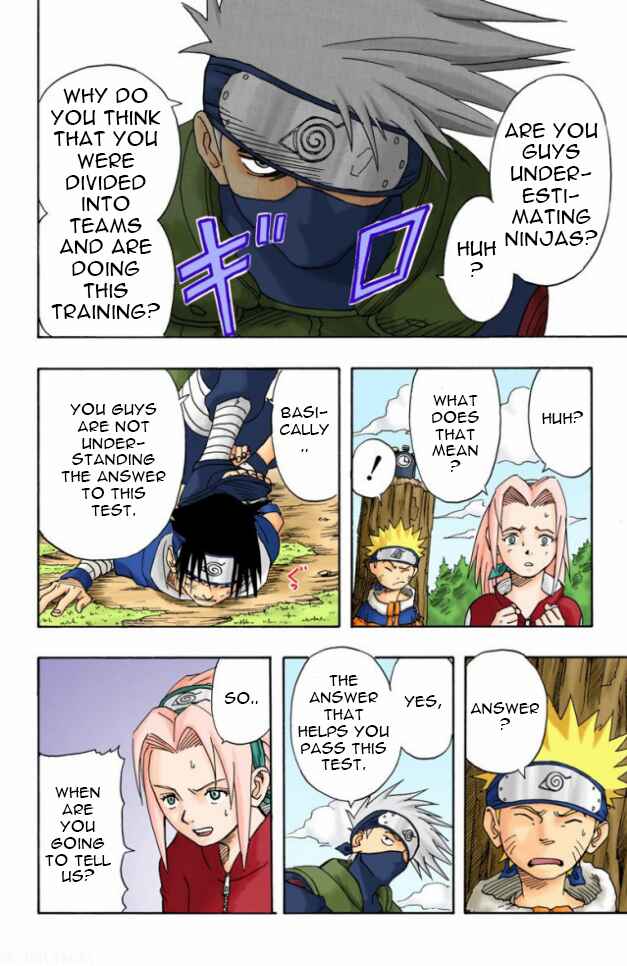 Page 7 Chapter 8 Naruto (Official Colored)