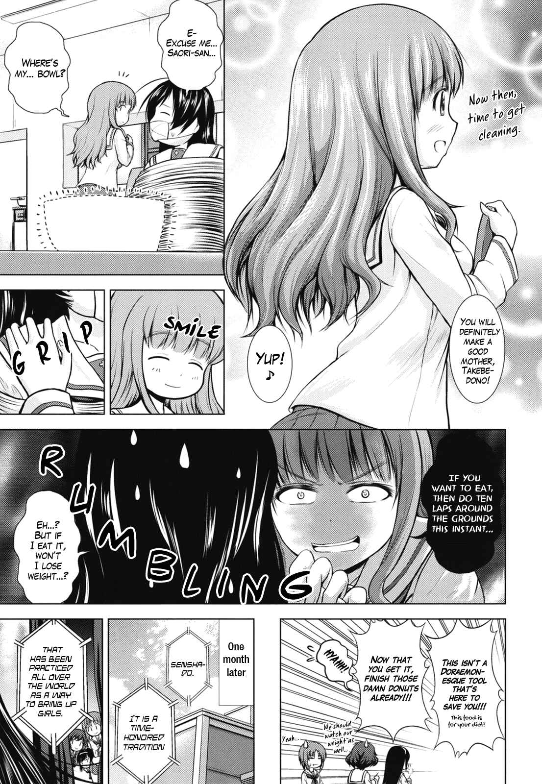 Page 12 Chapter 2 Girls und Panzer - Todays Menu for the Takebe Family  (Doujinshi)