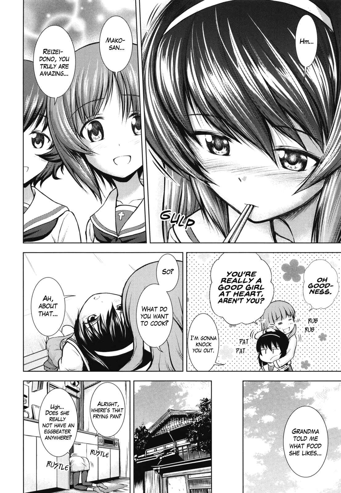 Page 18 Chapter 2 Girls und Panzer - Todays Menu for the Takebe Family  (Doujinshi)