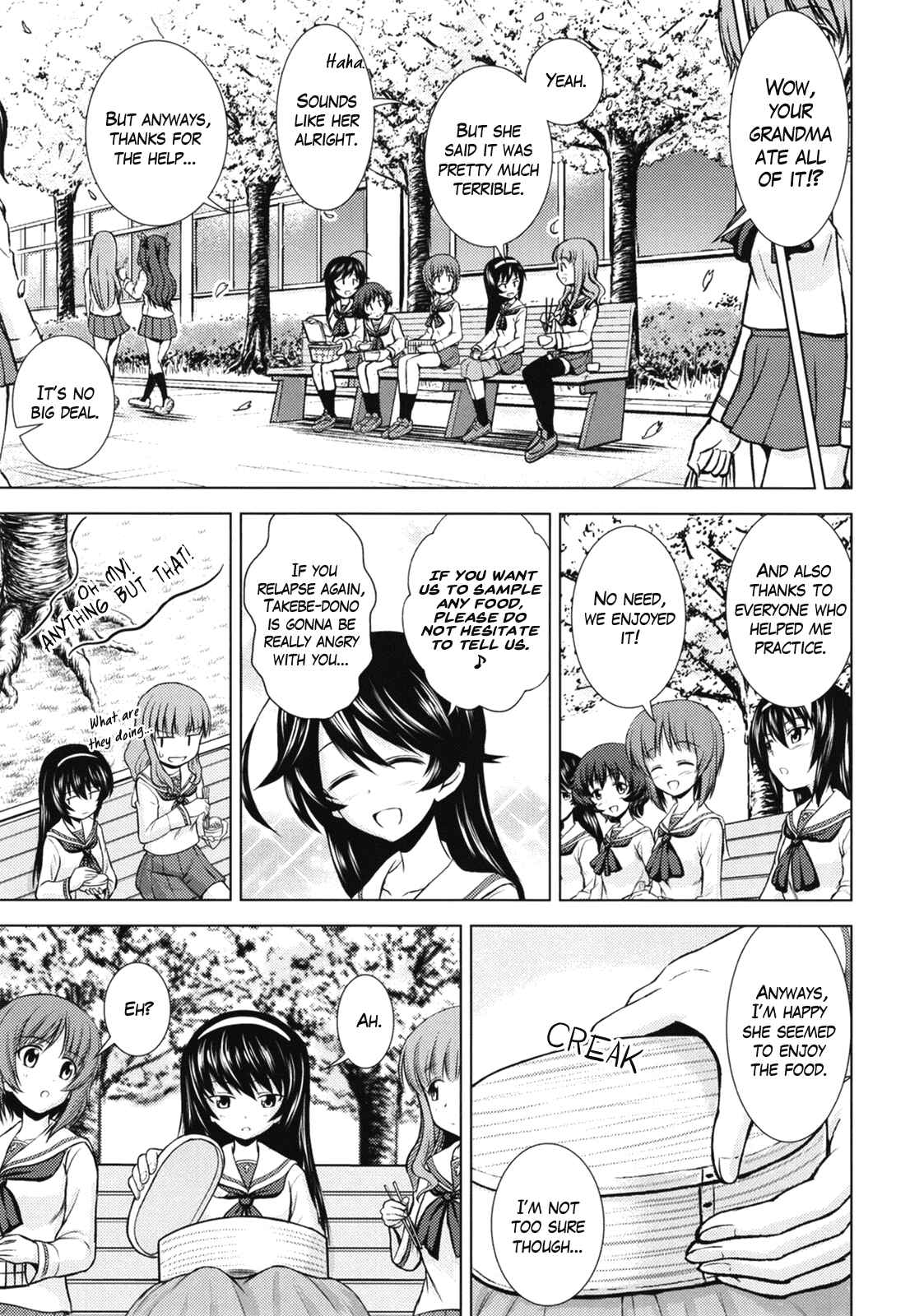 Page 25 Chapter 2 Girls und Panzer - Todays Menu for the Takebe Family  (Doujinshi)
