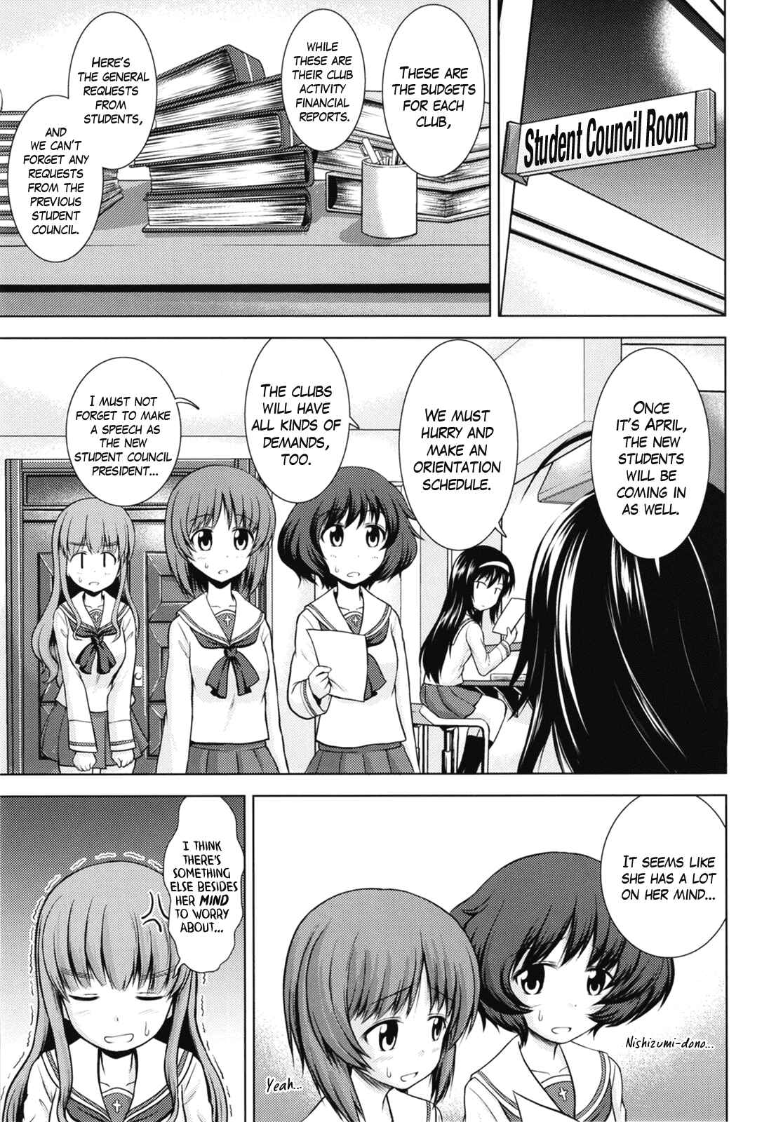 Page 4 Chapter 2 Girls und Panzer - Todays Menu for the Takebe Family  (Doujinshi)