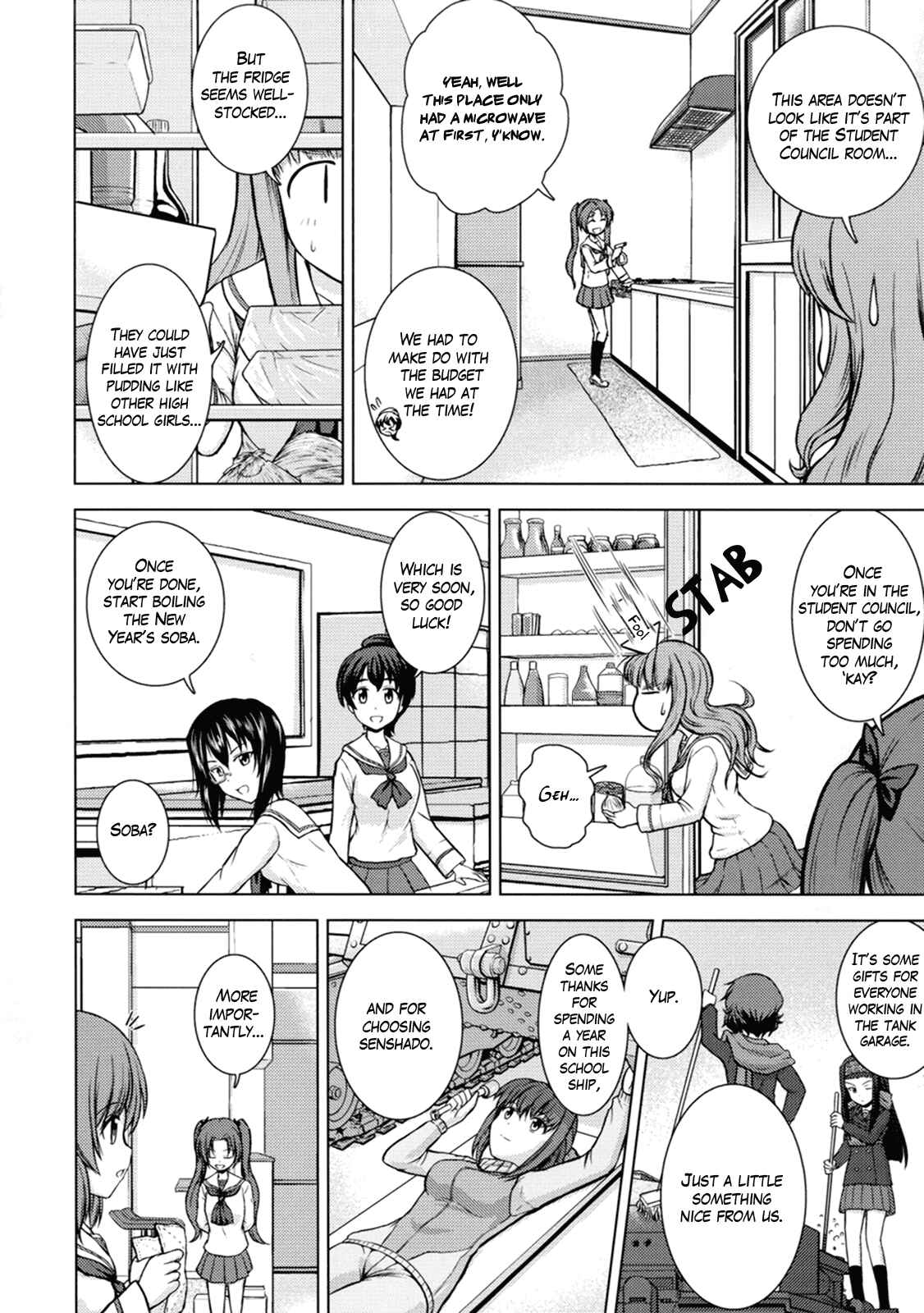 Page 14 Chapter 1 Girls und Panzer - Todays Menu for the Takebe Family  (Doujinshi)
