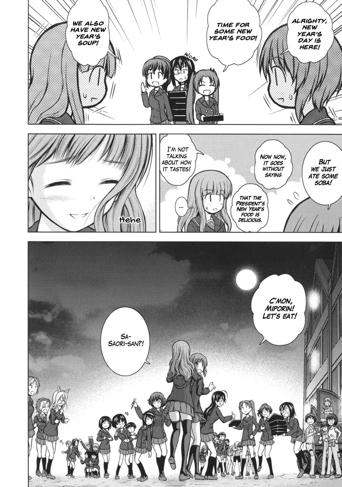 Page 24 Chapter 1 Girls und Panzer - Todays Menu for the Takebe Family  (Doujinshi)