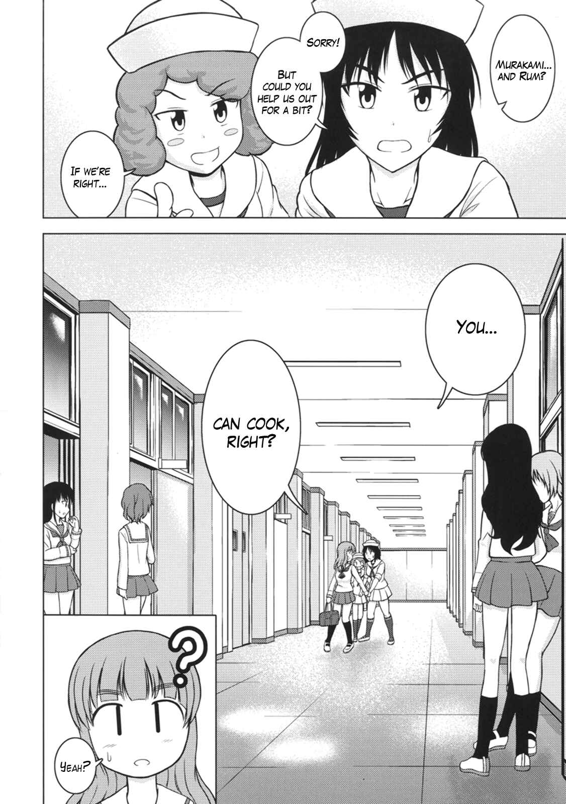 Page 4 Chapter 1 Girls und Panzer - Todays Menu for the Takebe Family  (Doujinshi)