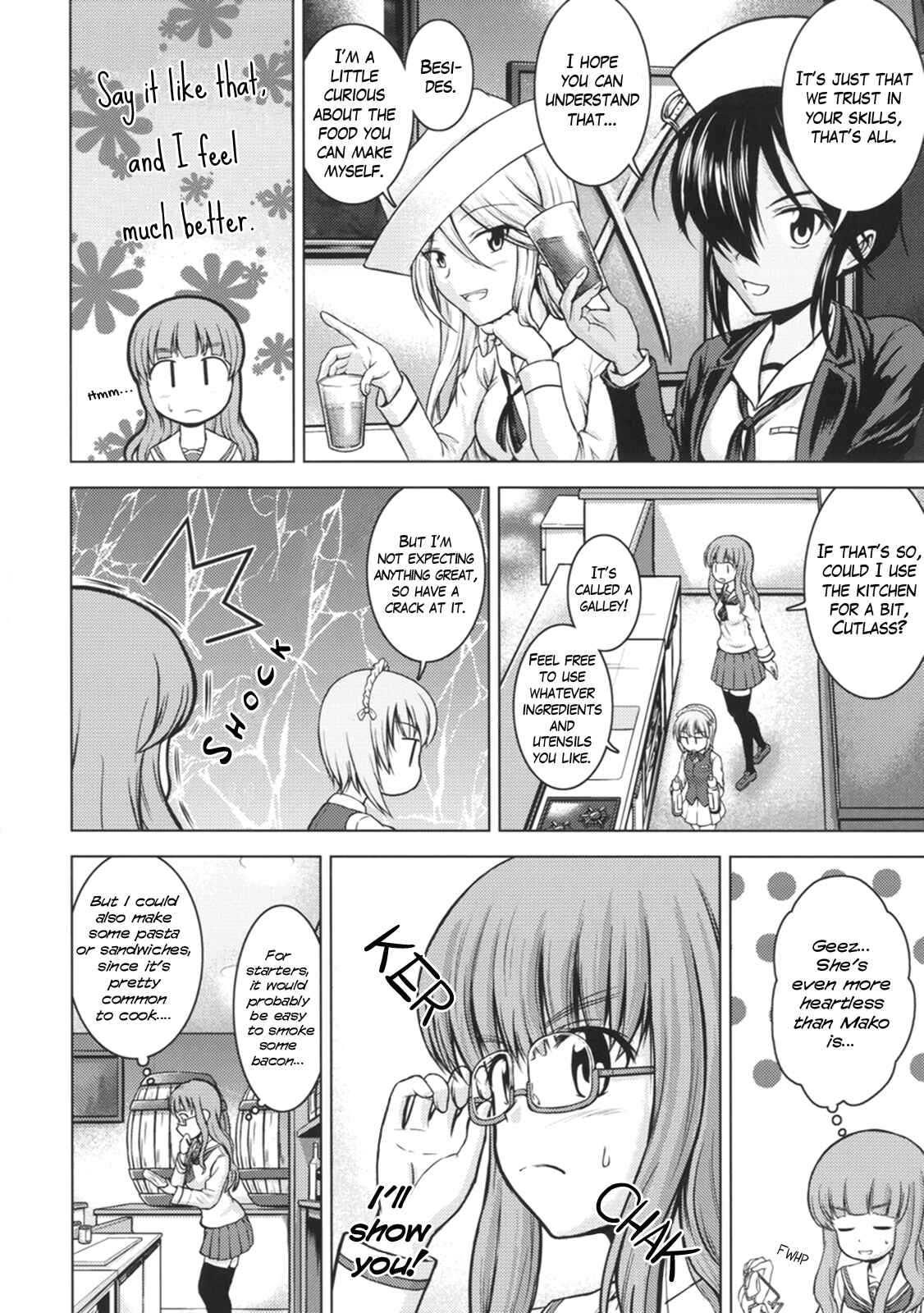 Page 6 Chapter 1 Girls und Panzer - Todays Menu for the Takebe Family  (Doujinshi)
