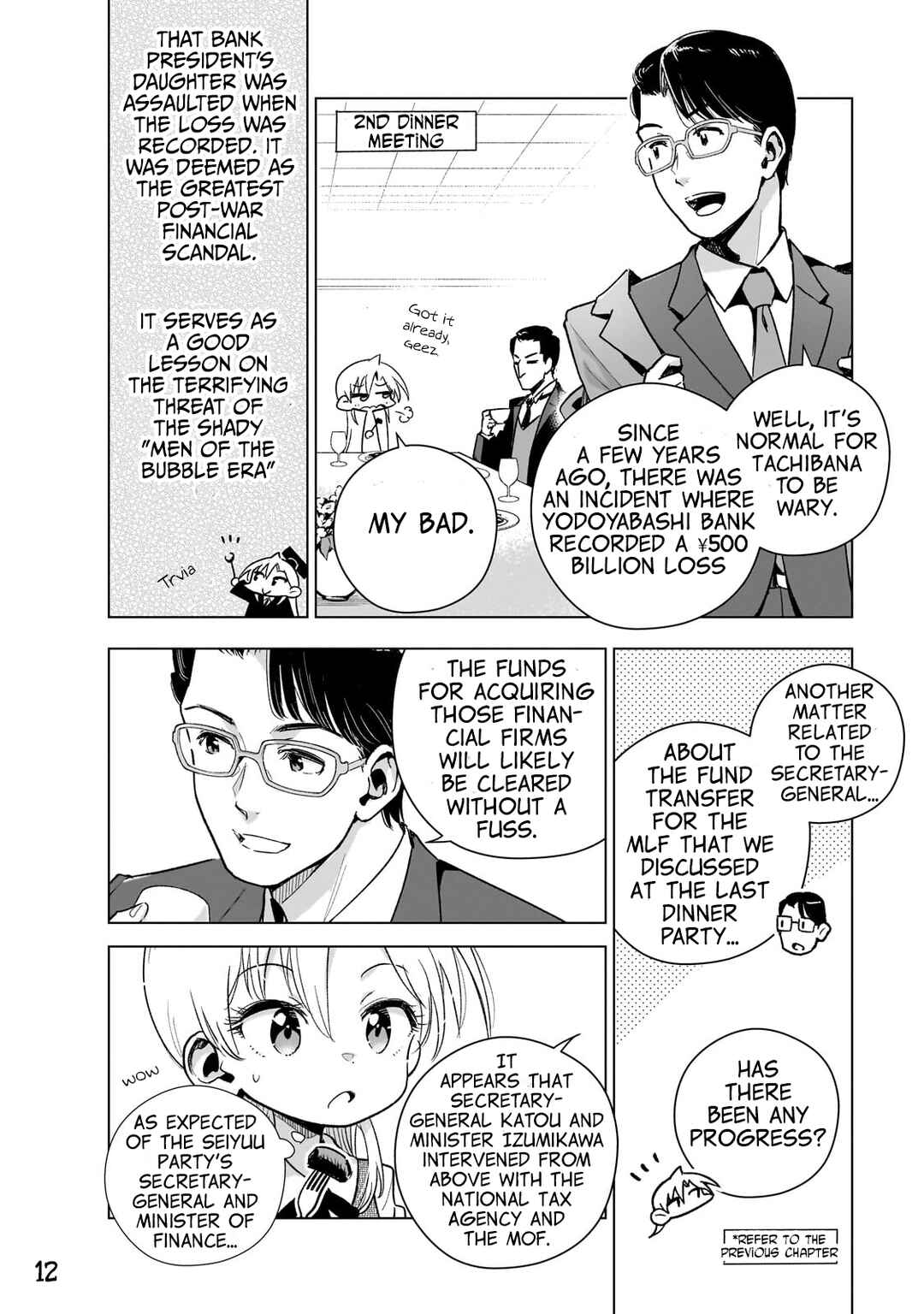 Page 12 Chapter 16 Gendai Shakai de Otome Game no Akuyaku Reijou wo Suru no wa Chotto Taihen