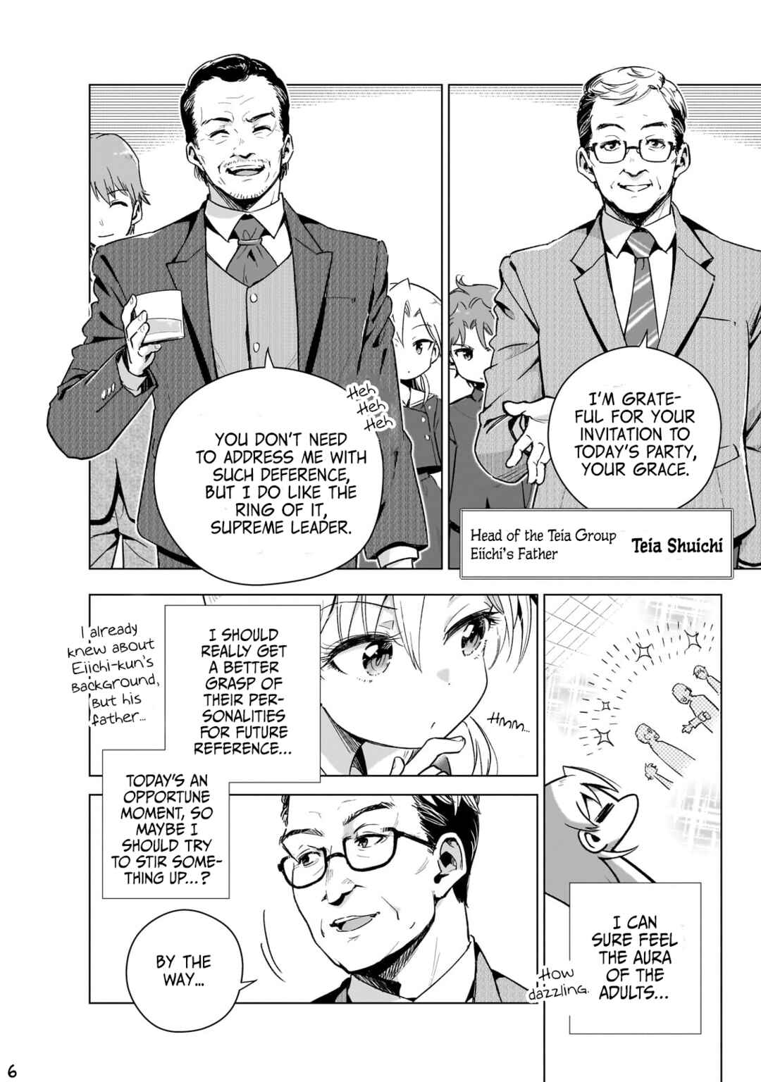 Page 6 Chapter 13 Gendai Shakai de Otome Game no Akuyaku Reijou wo Suru no wa Chotto Taihen