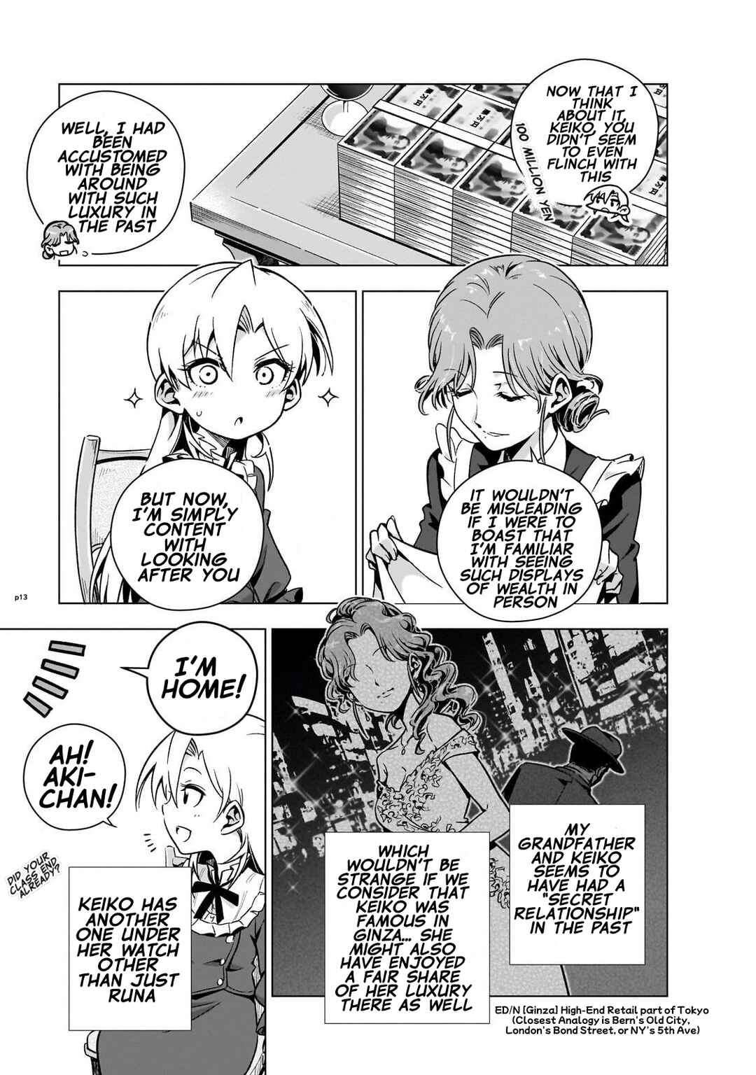 Page 14 Chapter 4 Gendai Shakai de Otome Game no Akuyaku Reijou wo Suru no wa Chotto Taihen