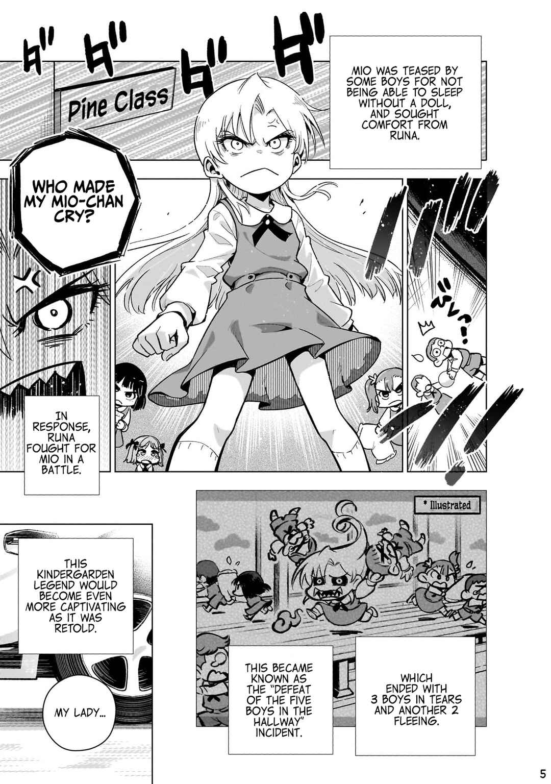 Page 5 Chapter 9.5 Gendai Shakai de Otome Game no Akuyaku Reijou wo Suru no wa Chotto Taihen