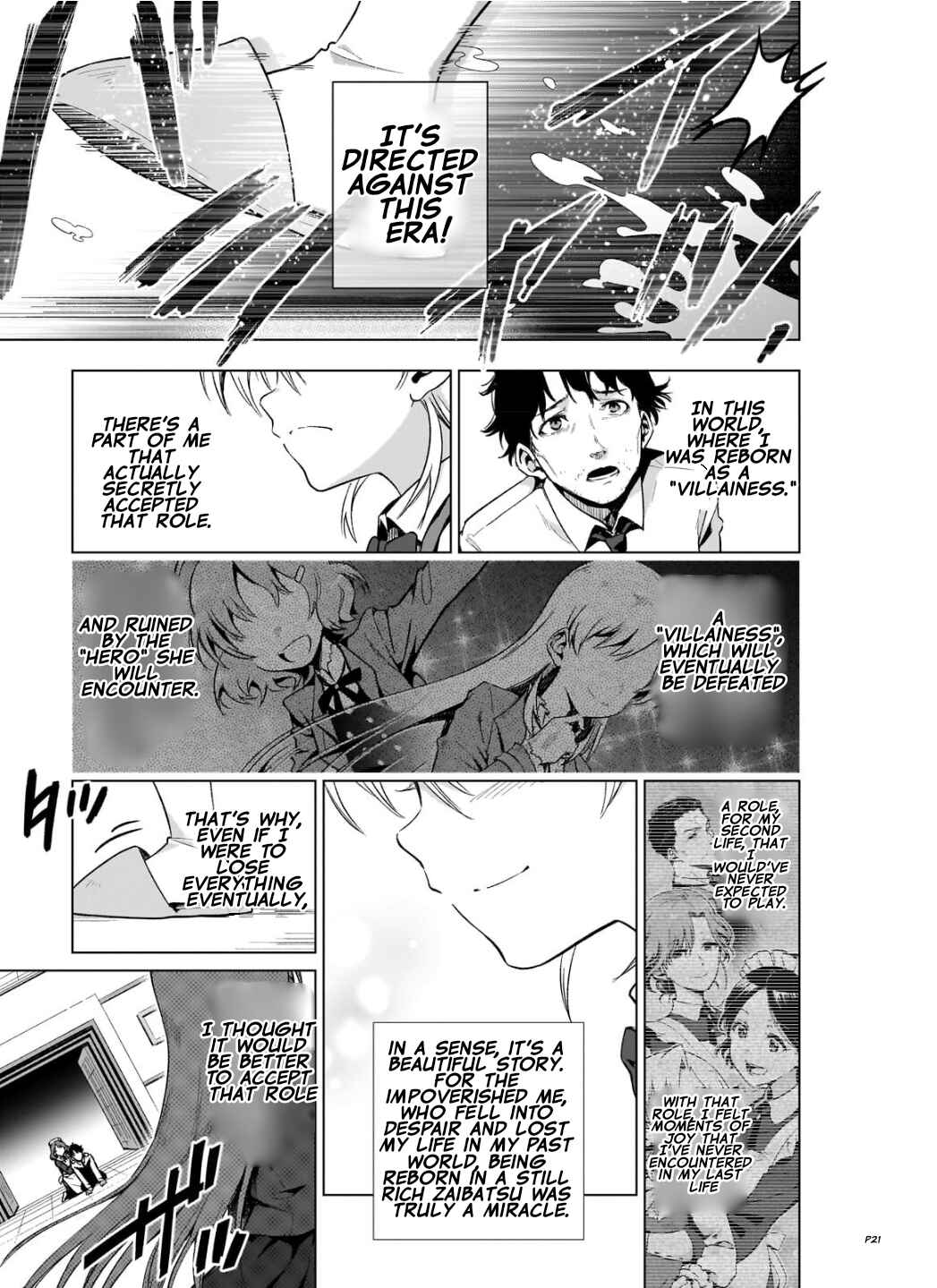 Page 22 Chapter 7 Gendai Shakai de Otome Game no Akuyaku Reijou wo Suru no wa Chotto Taihen