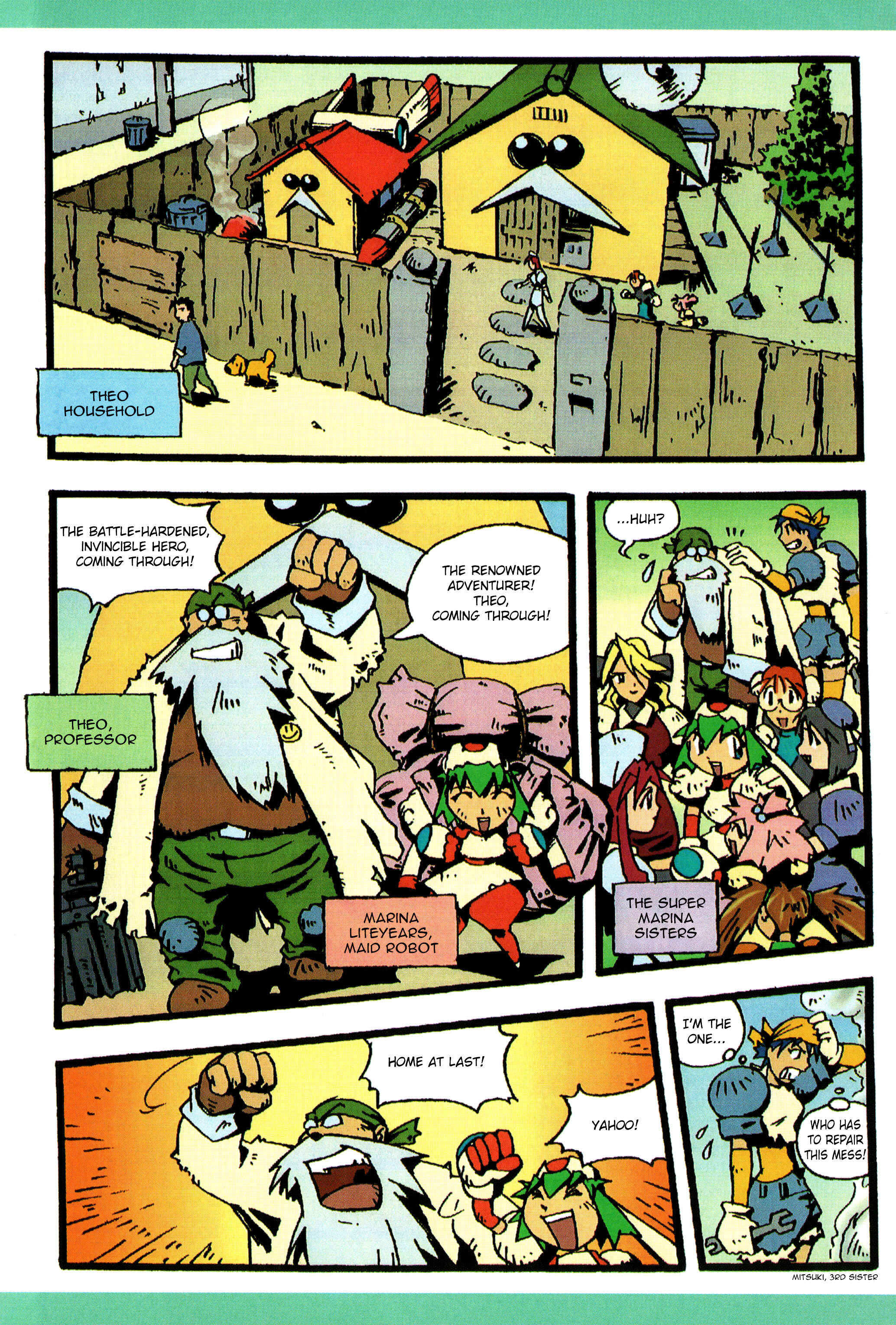 Page 3 Chapter Unknown_2b4c Mischief Makers Outline & Opening Comic