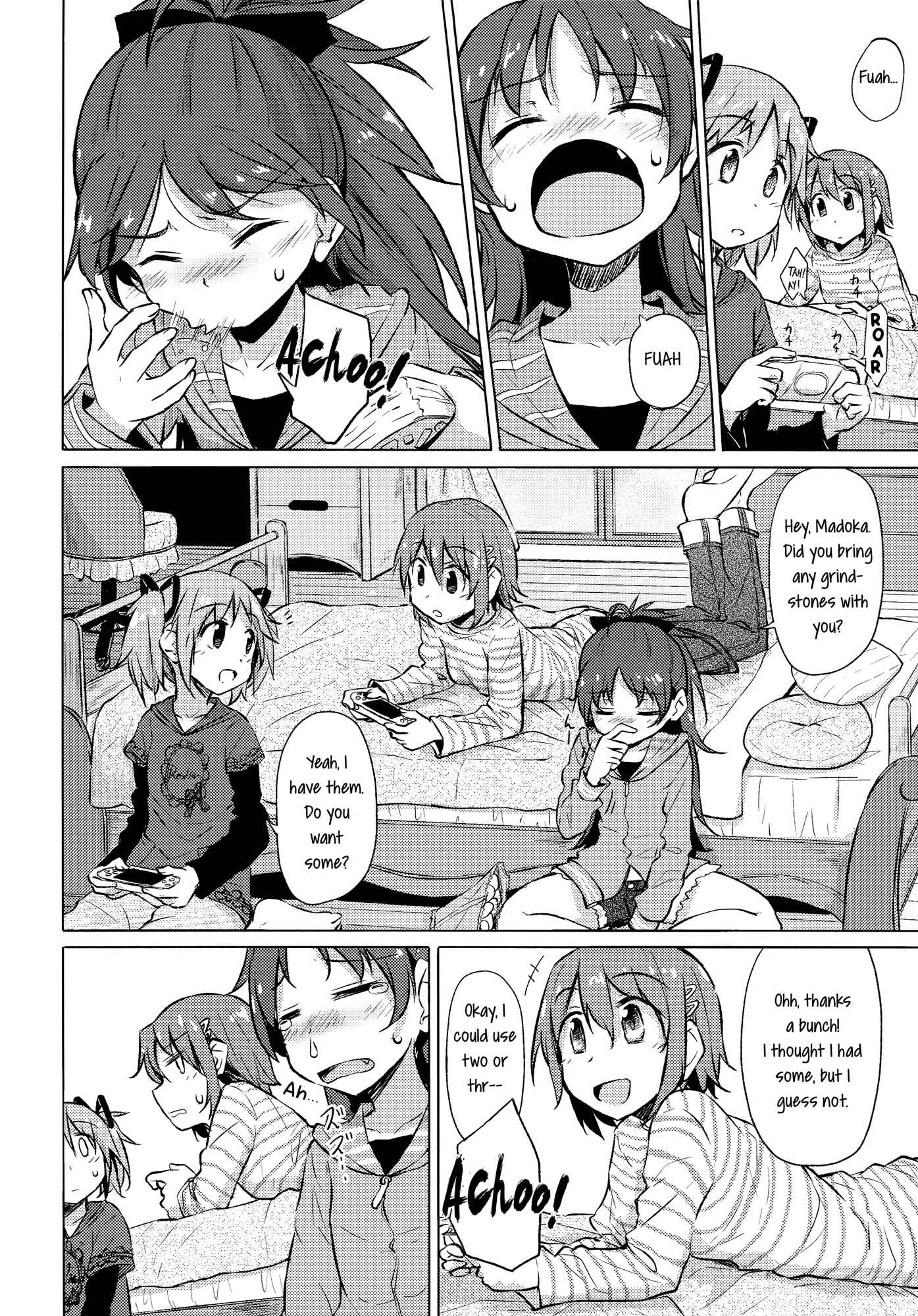 Page 3 Chapter Unknown_fe86 Mahou Shoujo Madoka★Magica - Haru no Kafun wa Mendokusai! (Doujinshi)