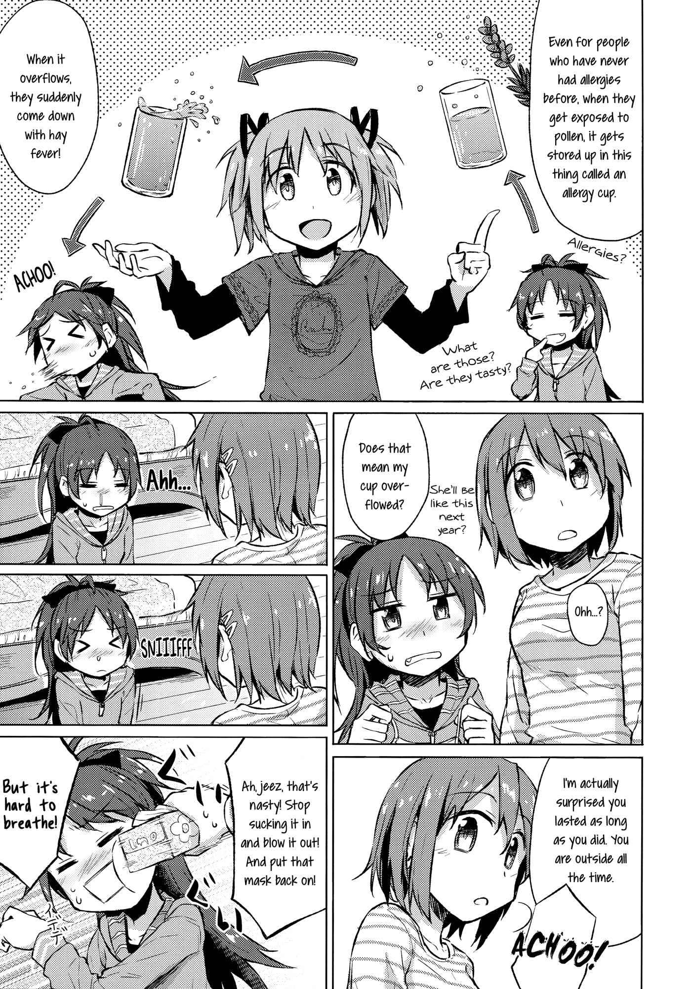 Page 6 Chapter Unknown_fe86 Mahou Shoujo Madoka★Magica - Haru no Kafun wa Mendokusai! (Doujinshi)