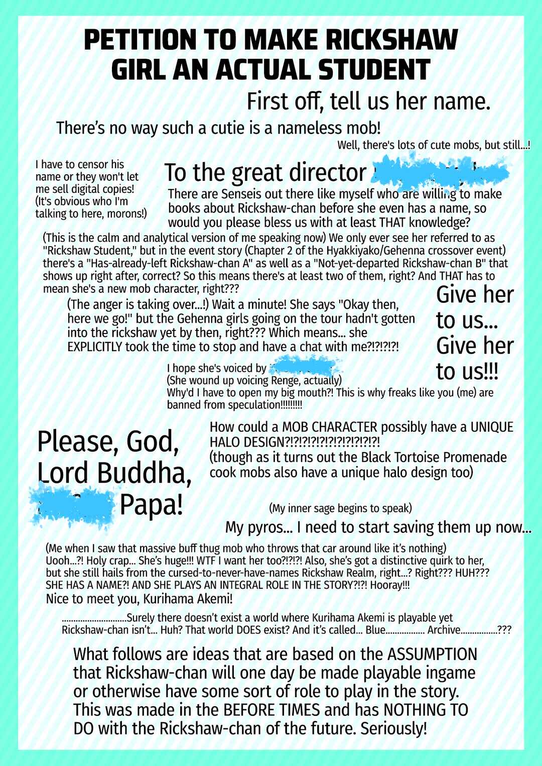 Page 2 Chapter Unknown_1b7d Blue Archive - Please!!! Almighty Director Kim Yong-ha! Rickshaw-chan Needs To Be Made Playable!